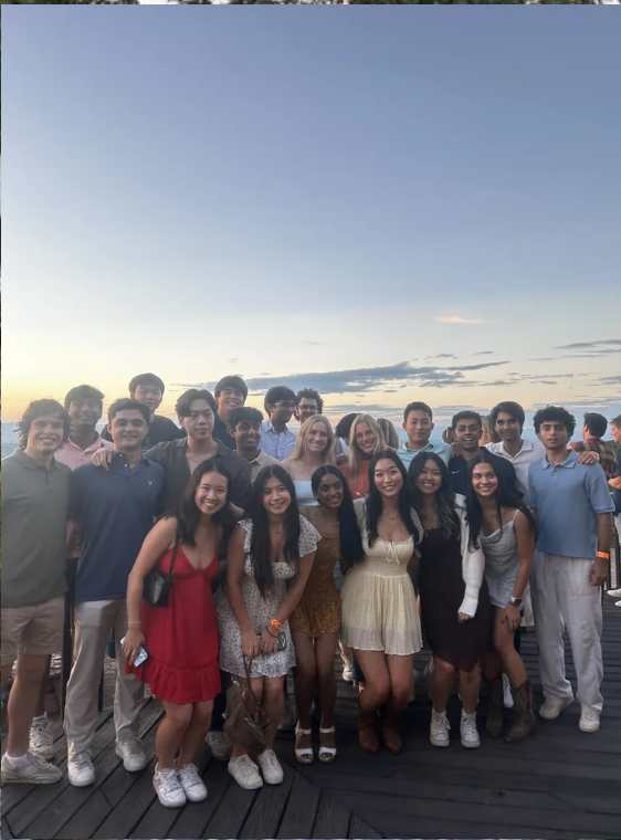 GMG members at sunset